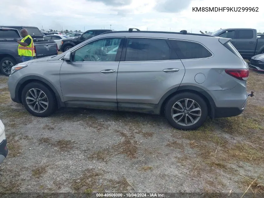 KM8SMDHF9KU299962 2019 Hyundai Santa Fe Xl Se