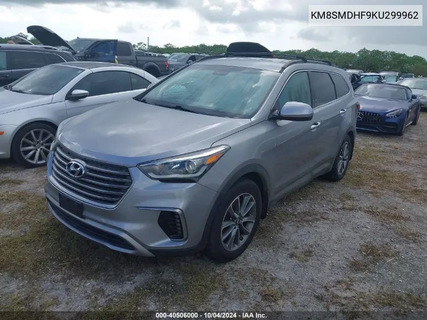 KM8SMDHF9KU299962 2019 Hyundai Santa Fe Xl Se