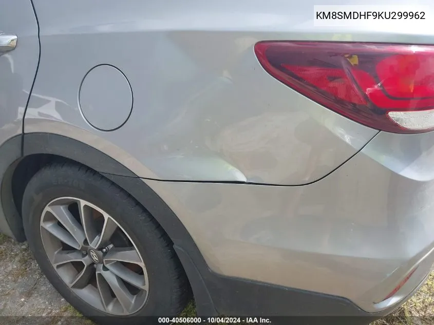 KM8SMDHF9KU299962 2019 Hyundai Santa Fe Xl Se