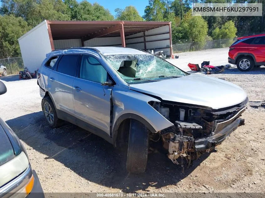 2019 Hyundai Santa Fe Xl Se VIN: KM8SM4HF6KU297991 Lot: 40581673