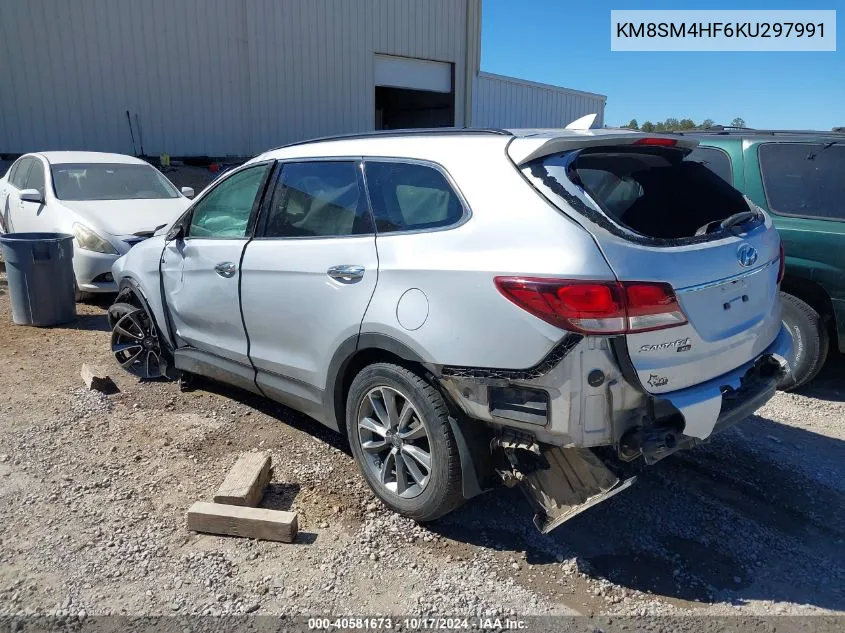 2019 Hyundai Santa Fe Xl Se VIN: KM8SM4HF6KU297991 Lot: 40581673