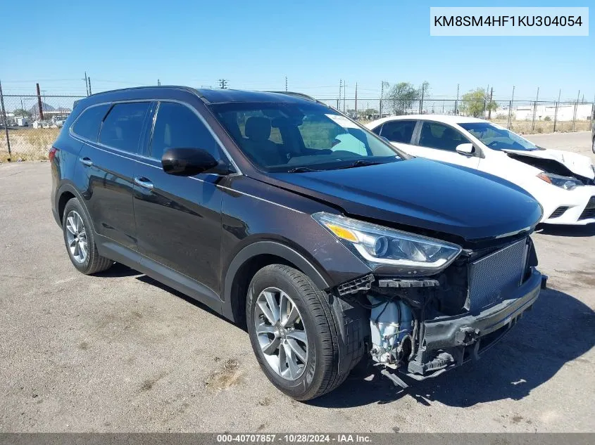 2019 Hyundai Santa Fe Xl Se VIN: KM8SM4HF1KU304054 Lot: 40707857