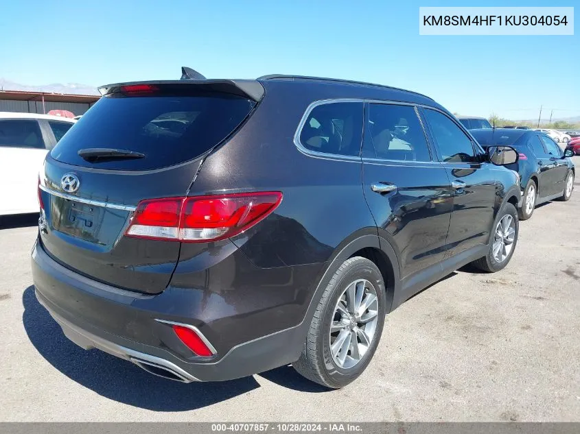 2019 Hyundai Santa Fe Xl Se VIN: KM8SM4HF1KU304054 Lot: 40707857