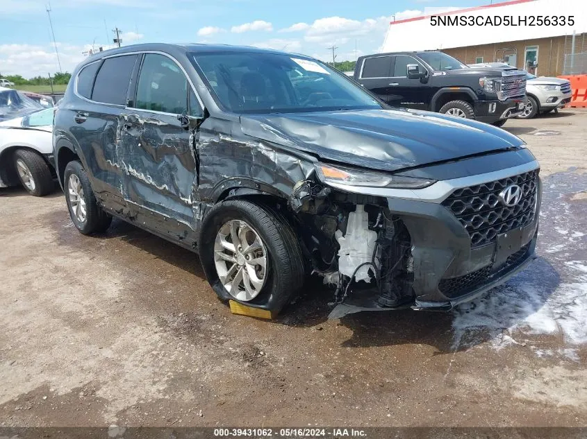 5NMS3CAD5LH256335 2020 Hyundai Santa Fe Sel