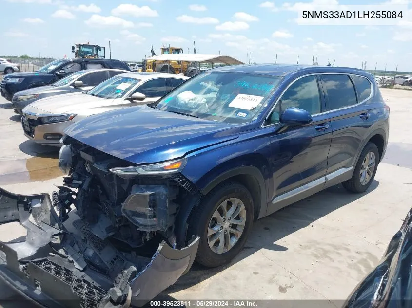 2020 Hyundai Santa Fe Sel VIN: 5NMS33AD1LH255084 Lot: 39523811