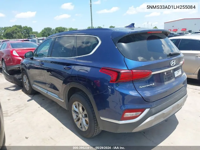 2020 Hyundai Santa Fe Sel VIN: 5NMS33AD1LH255084 Lot: 39523811