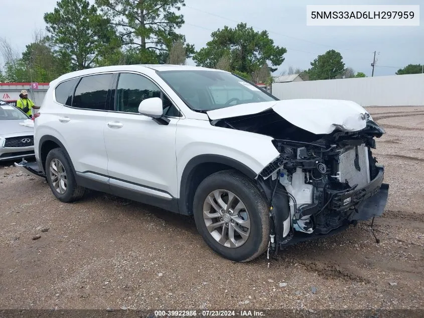 5NMS33AD6LH297959 2020 Hyundai Santa Fe Sel