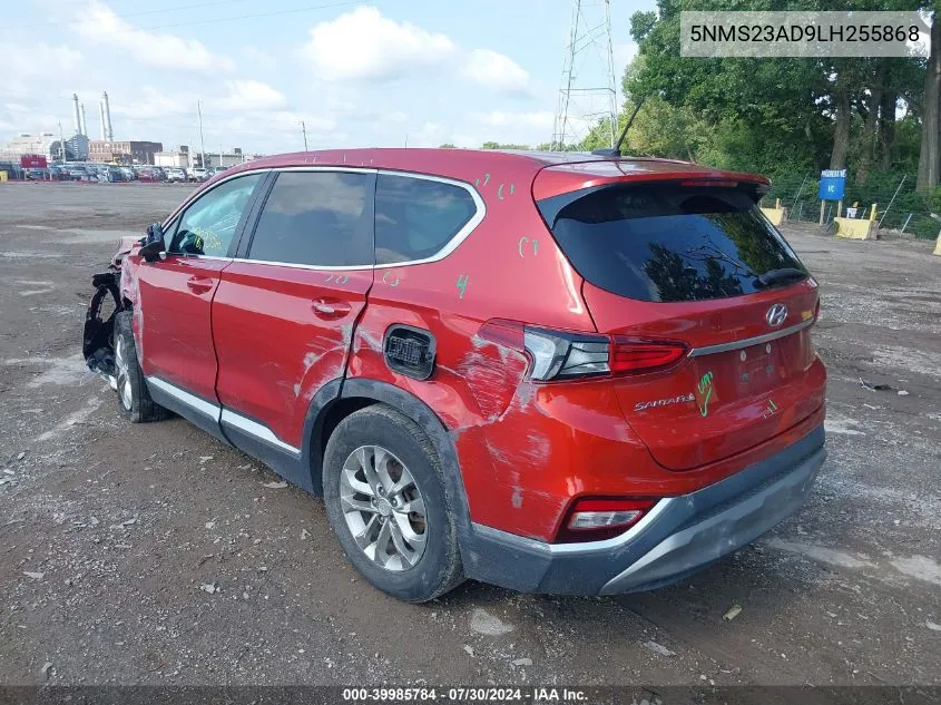 5NMS23AD9LH255868 2020 Hyundai Santa Fe Se