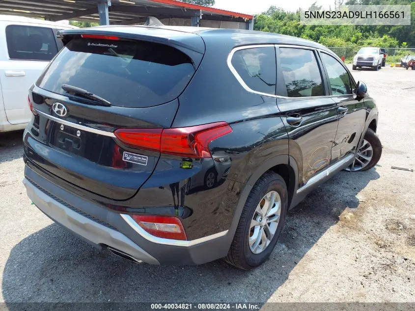 5NMS23AD9LH166561 2020 Hyundai Santa Fe Se