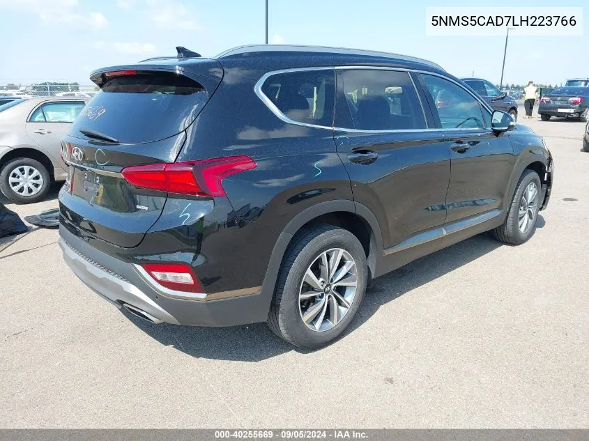 5NMS5CAD7LH223766 2020 Hyundai Santa Fe Limited