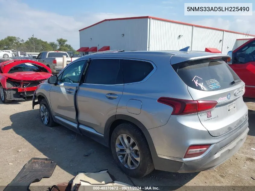 5NMS33AD5LH225490 2020 Hyundai Santa Fe Sel