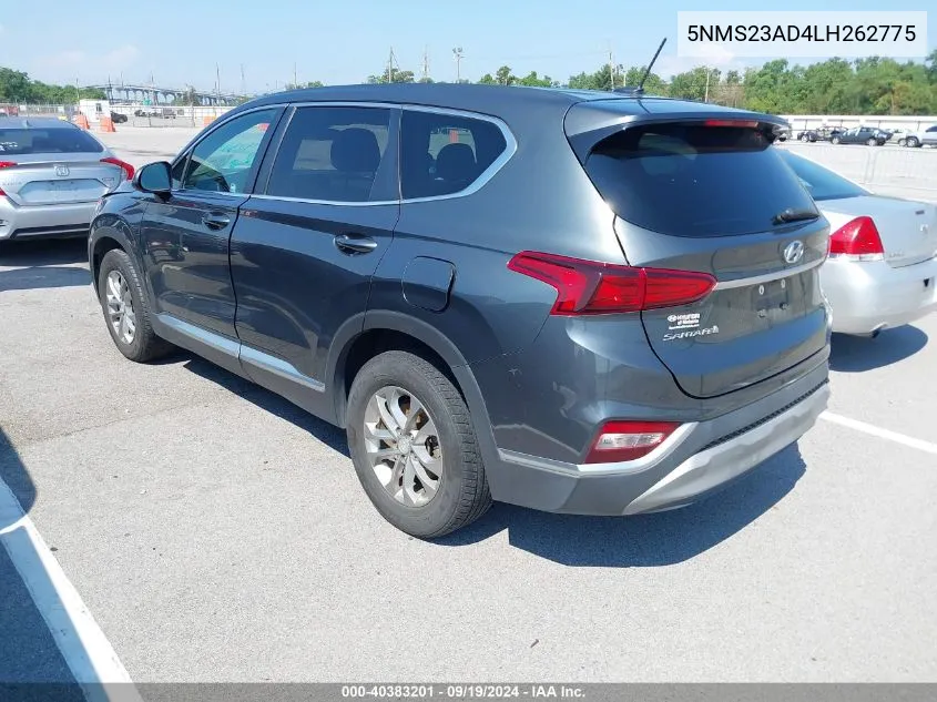 5NMS23AD4LH262775 2020 Hyundai Santa Fe Se