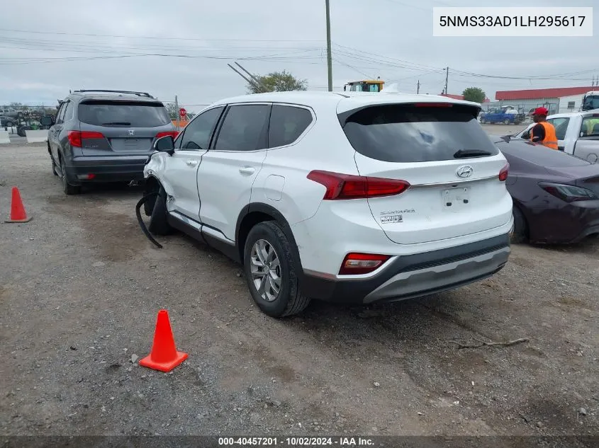 5NMS33AD1LH295617 2020 Hyundai Santa Fe Sel