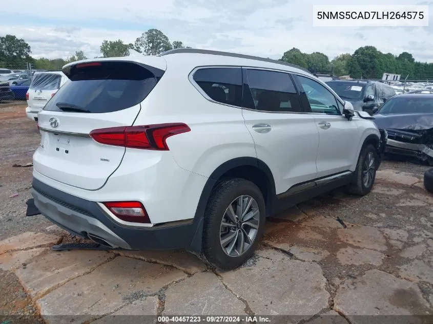 5NMS5CAD7LH264575 2020 Hyundai Santa Fe Limited