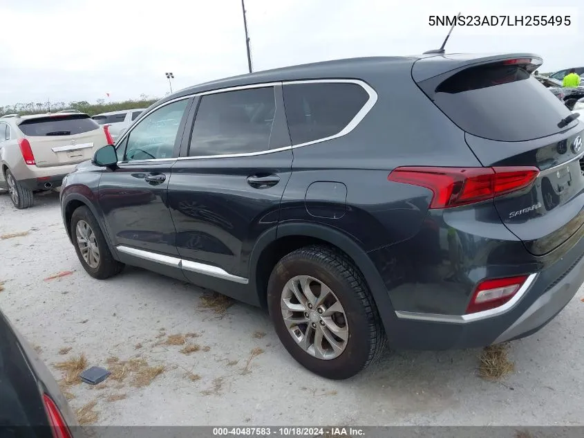 5NMS23AD7LH255495 2020 Hyundai Santa Fe Se