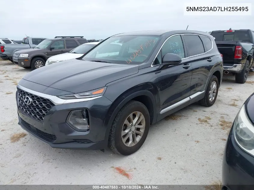 5NMS23AD7LH255495 2020 Hyundai Santa Fe Se