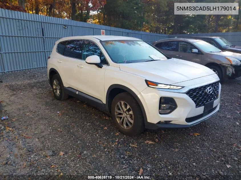 2020 Hyundai Santa Fe Sel/Sel Plus VIN: 5NMS3CAD5LH179014 Lot: 40639719