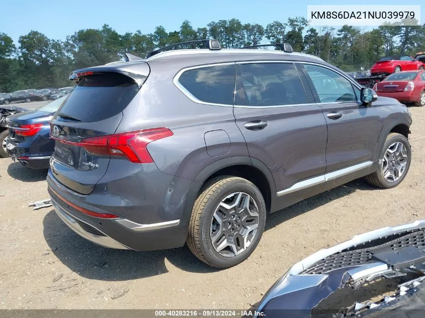 2022 Hyundai Santa Fe Plug-In Hybrid Sel Convenience VIN: KM8S6DA21NU039979 Lot: 40283216