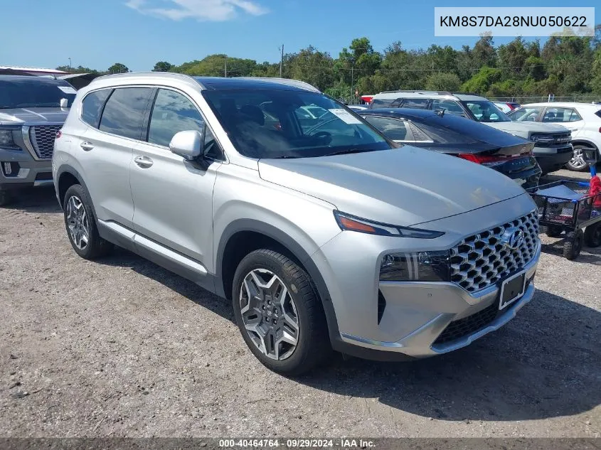 2022 Hyundai Santa Fe Plug-In Hybrid Limited VIN: KM8S7DA28NU050622 Lot: 40464764