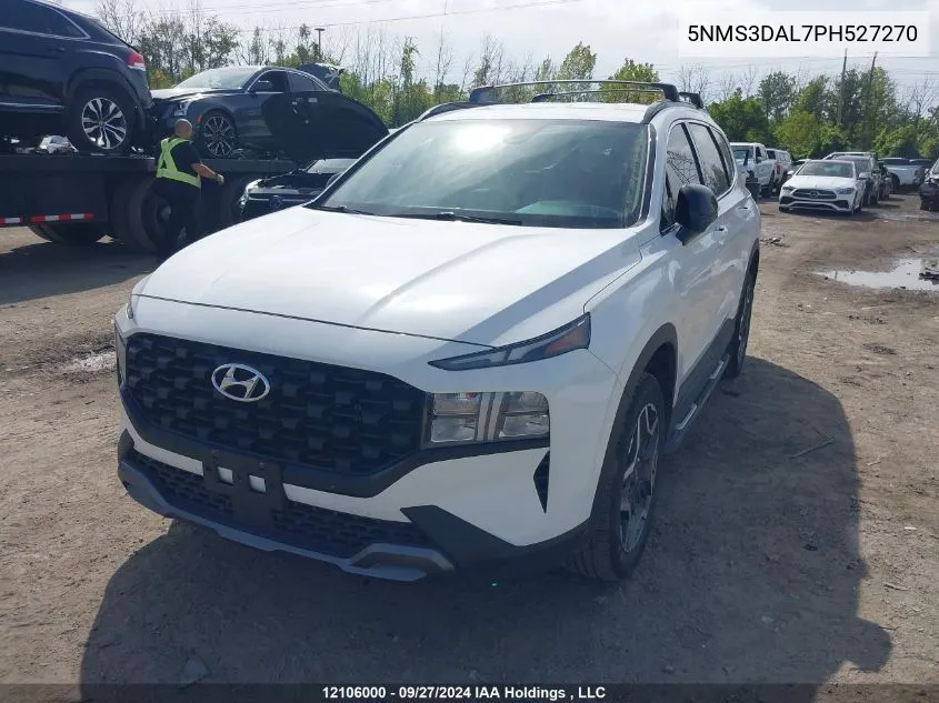 2023 Hyundai Santa Fe VIN: 5NMS3DAL7PH527270 Lot: 12106000