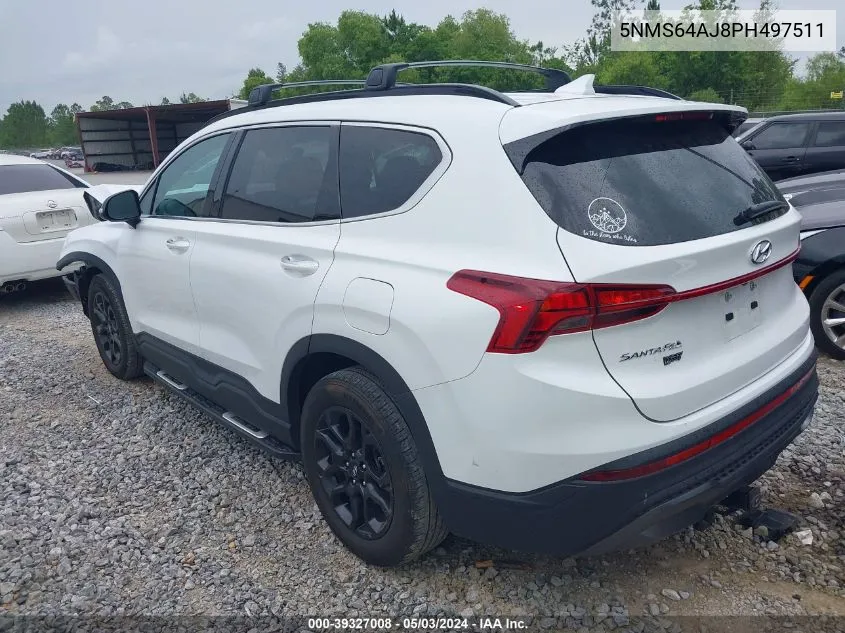 2023 Hyundai Santa Fe Xrt VIN: 5NMS64AJ8PH497511 Lot: 39327008