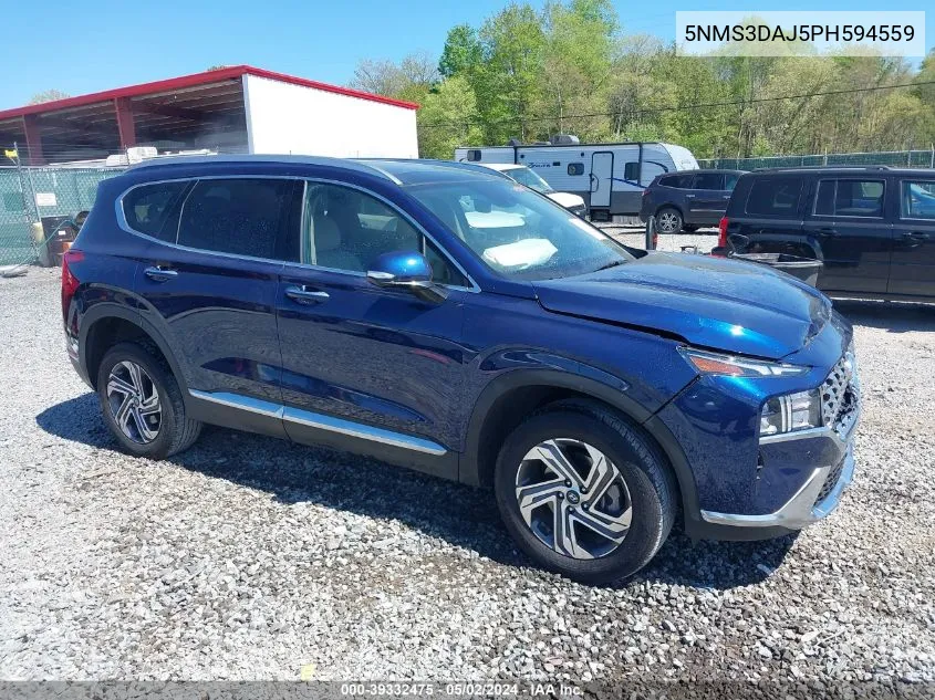 2023 Hyundai Santa Fe Sel VIN: 5NMS3DAJ5PH594559 Lot: 39332475