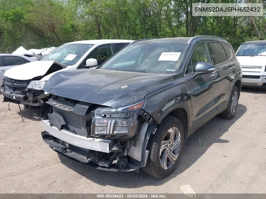 5NMS2DAJ5PH652432 2023 Hyundai Santa Fe Sel