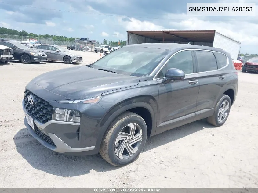 2023 Hyundai Santa Fe Se VIN: 5NMS1DAJ7PH620553 Lot: 39588938