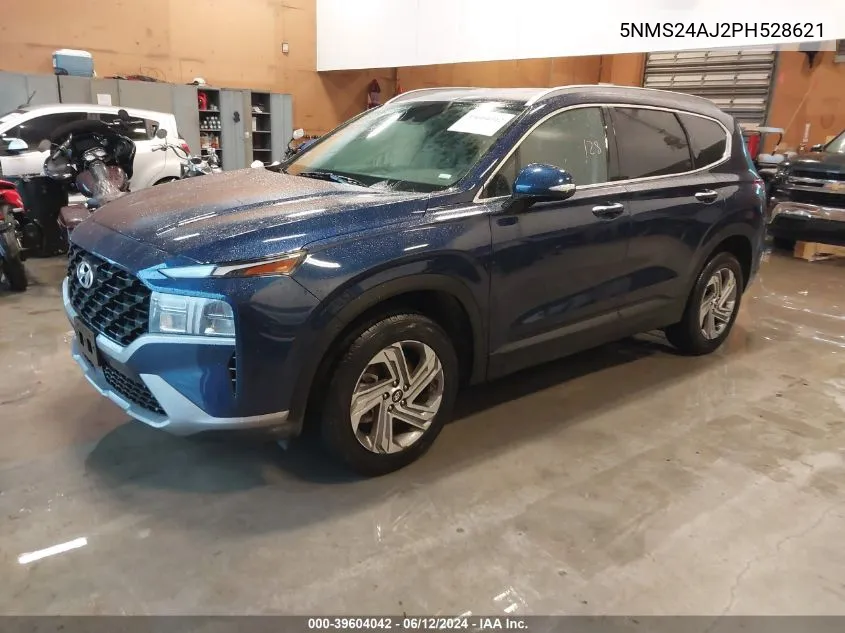 2023 Hyundai Santa Fe Sel VIN: 5NMS24AJ2PH528621 Lot: 39604042