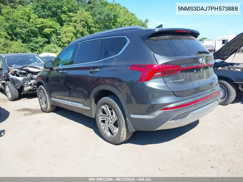 2023 Hyundai Santa Fe Sel VIN: 5NMS3DAJ7PH573888 Lot: 39612384