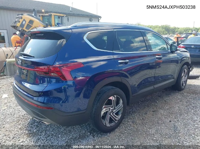 2023 Hyundai Santa Fe Sel VIN: 5NMS24AJXPH503238 Lot: 39616993