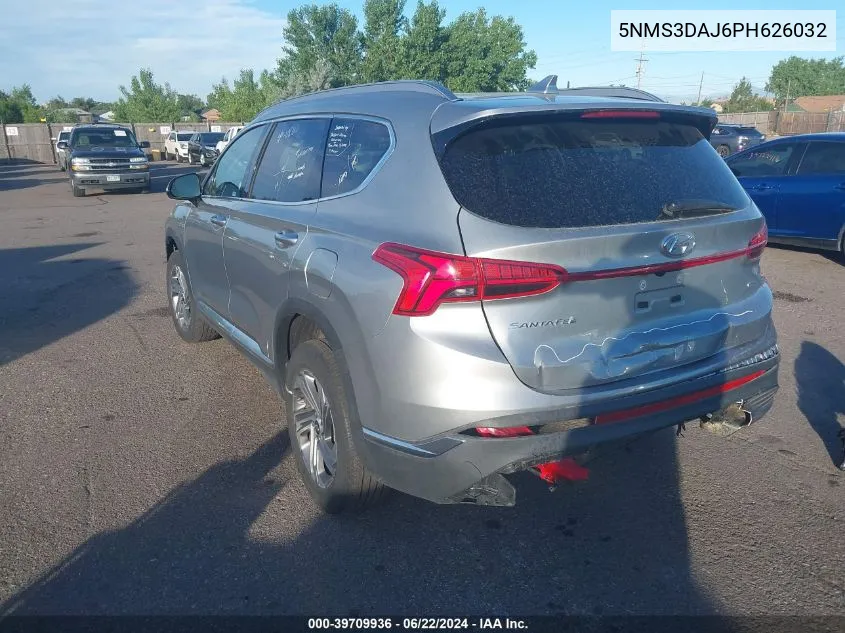 5NMS3DAJ6PH626032 2023 Hyundai Santa Fe Sel