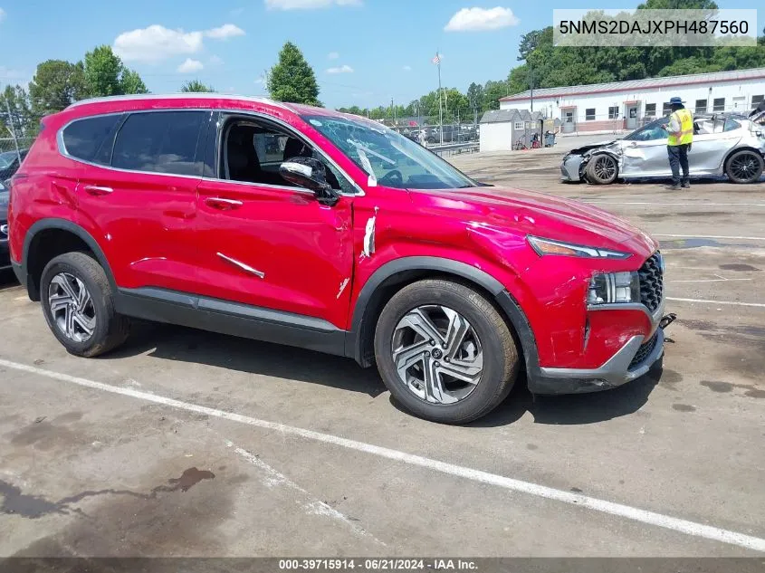 2023 Hyundai Santa Fe Sel VIN: 5NMS2DAJXPH487560 Lot: 39715914