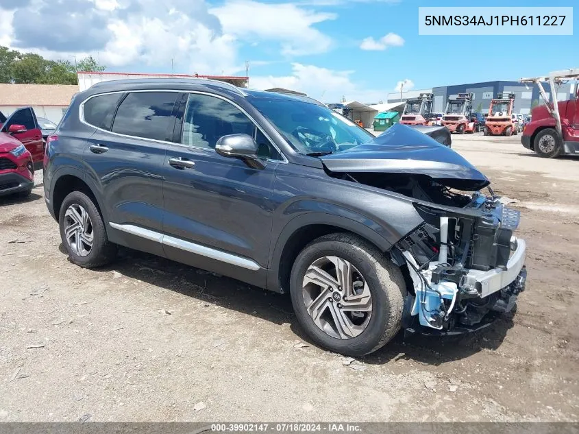 2023 Hyundai Santa Fe Sel VIN: 5NMS34AJ1PH611227 Lot: 39902147