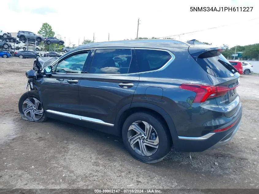 2023 Hyundai Santa Fe Sel VIN: 5NMS34AJ1PH611227 Lot: 39902147