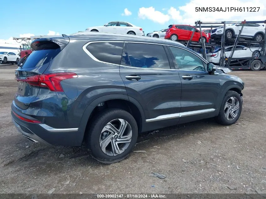 2023 Hyundai Santa Fe Sel VIN: 5NMS34AJ1PH611227 Lot: 39902147