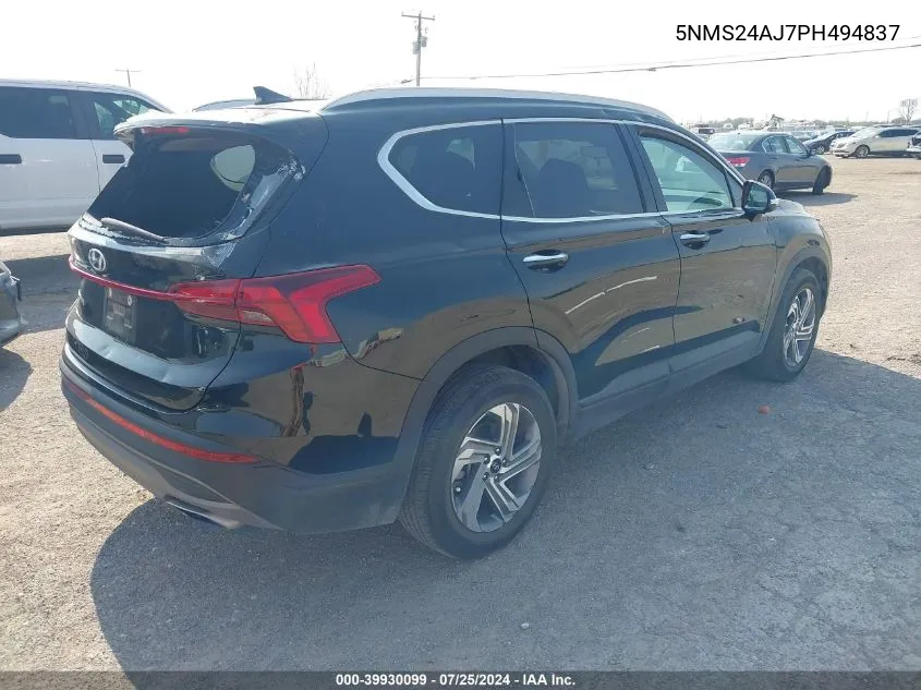 5NMS24AJ7PH494837 2023 Hyundai Santa Fe Sel