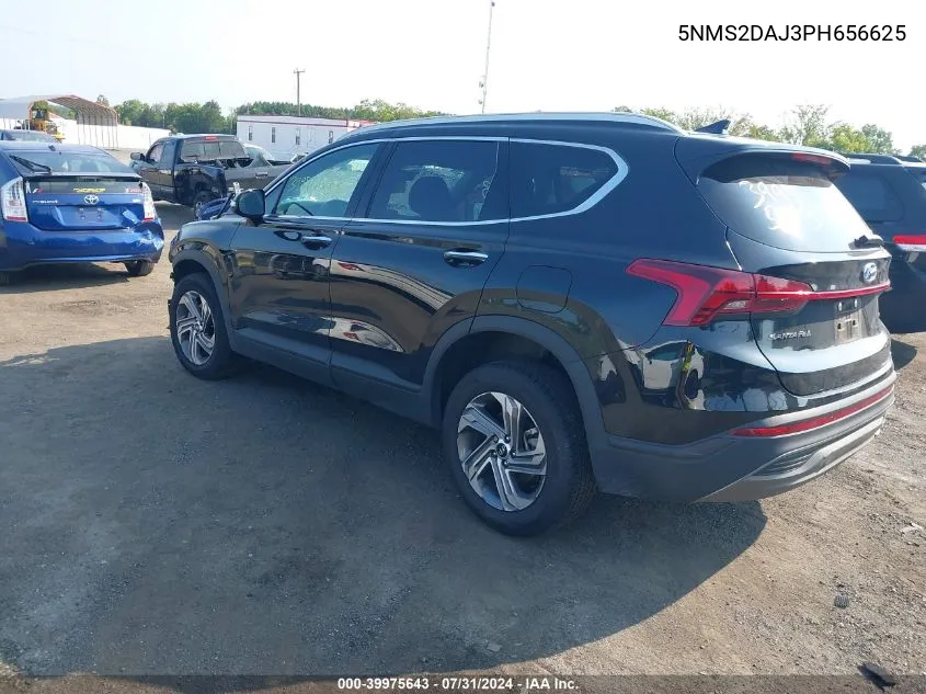 2023 Hyundai Santa Fe Sel VIN: 5NMS2DAJ3PH656625 Lot: 39975643