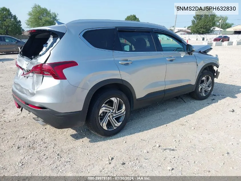 2023 Hyundai Santa Fe Sel VIN: 5NMS2DAJ5PH632830 Lot: 39979181