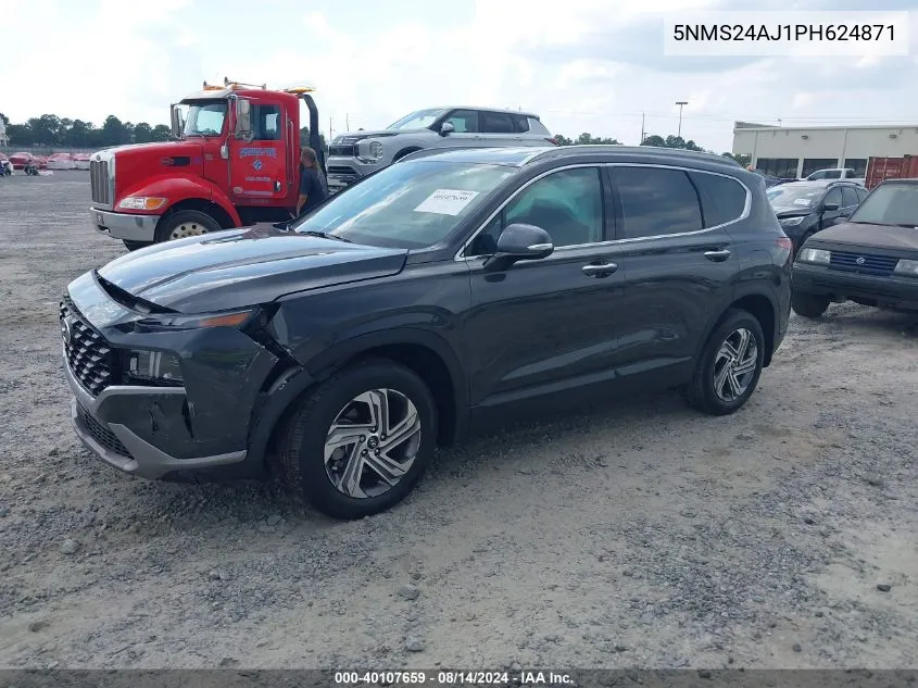 2023 Hyundai Santa Fe Sel VIN: 5NMS24AJ1PH624871 Lot: 40107659