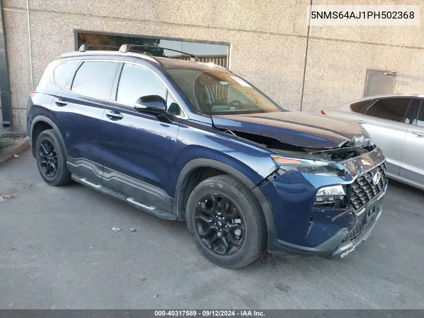 5NMS64AJ1PH502368 2023 Hyundai Santa Fe Xrt