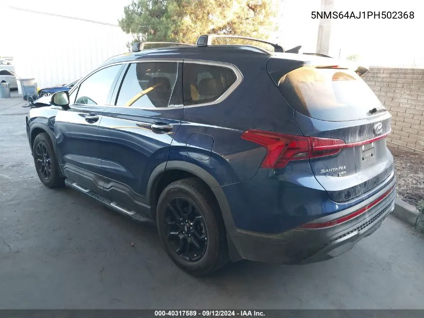 5NMS64AJ1PH502368 2023 Hyundai Santa Fe Xrt