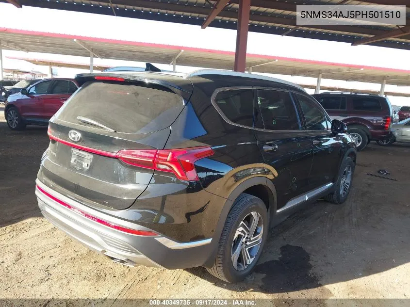 5NMS34AJ5PH501510 2023 Hyundai Santa Fe Sel