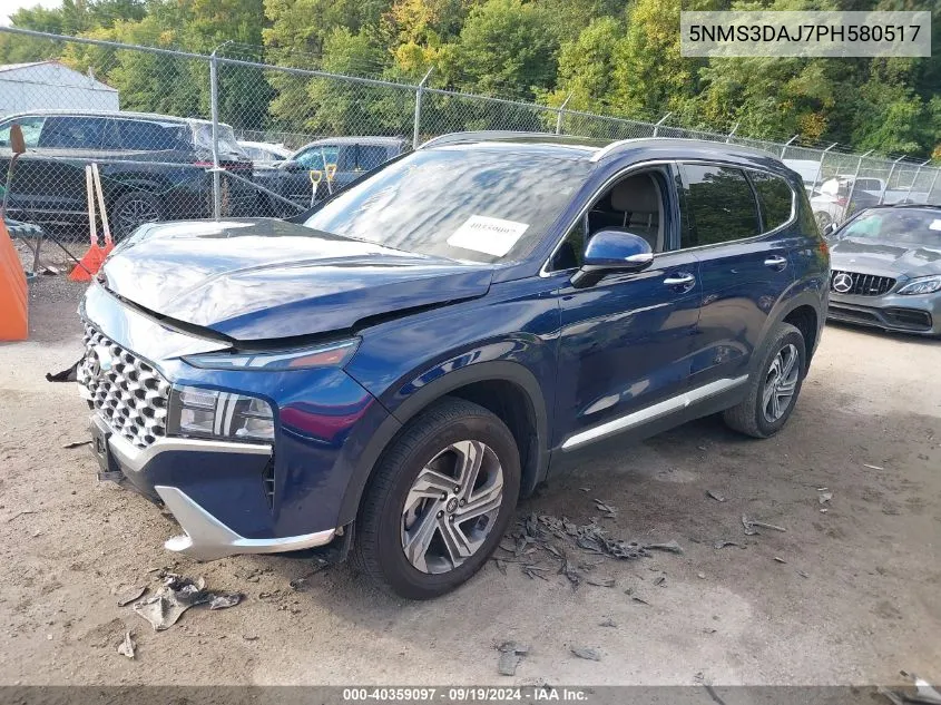 5NMS3DAJ7PH580517 2023 Hyundai Santa Fe Sel