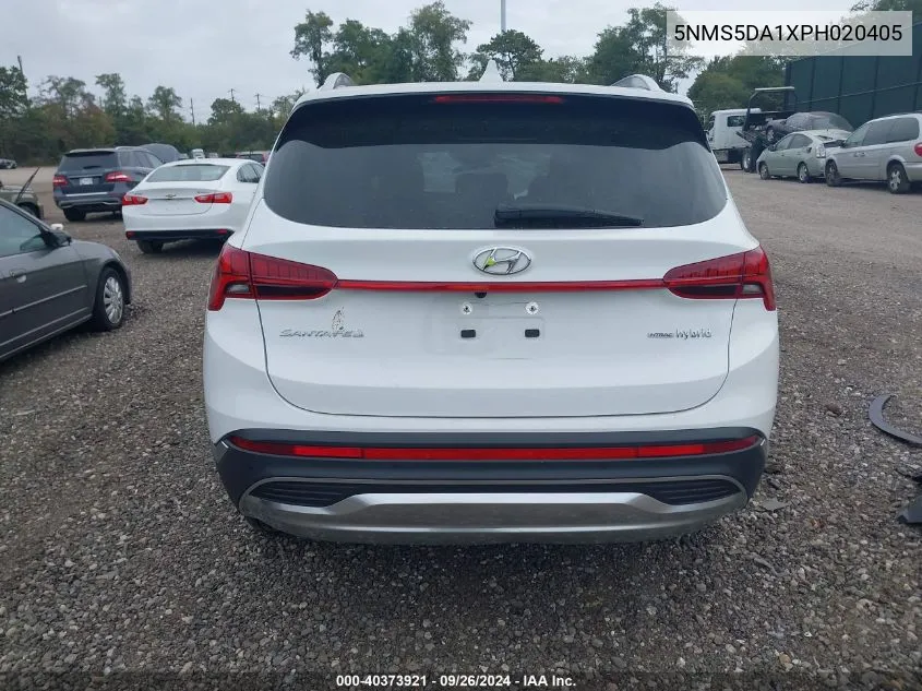 2023 Hyundai Santa Fe VIN: 5NMS5DA1XPH020405 Lot: 40373921