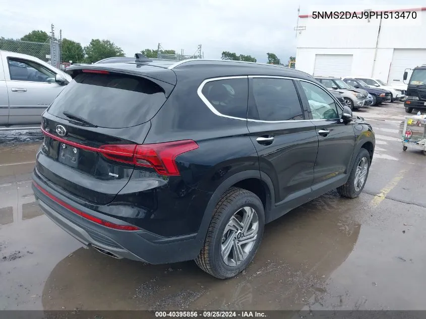 2023 Hyundai Santa Fe Sel VIN: 5NMS2DAJ9PH513470 Lot: 40395856