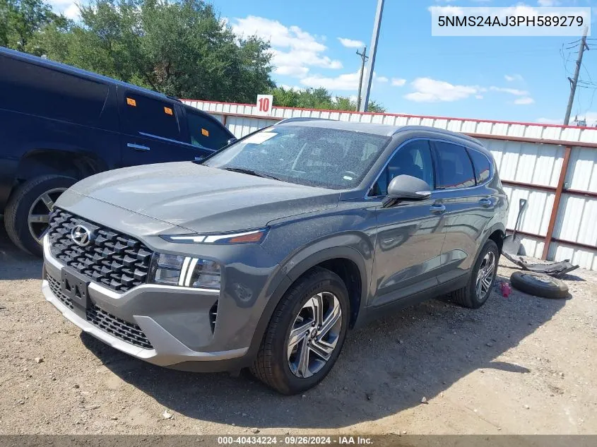 2023 Hyundai Santa Fe Sel VIN: 5NMS24AJ3PH589279 Lot: 40434224