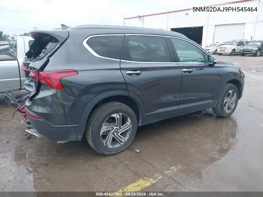 2023 Hyundai Santa Fe Sel VIN: 5NMS2DAJ9PH545464 Lot: 40437983