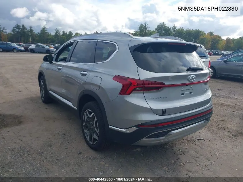 5NMS5DA16PH022880 2023 Hyundai Santa Fe Hybrid Limited