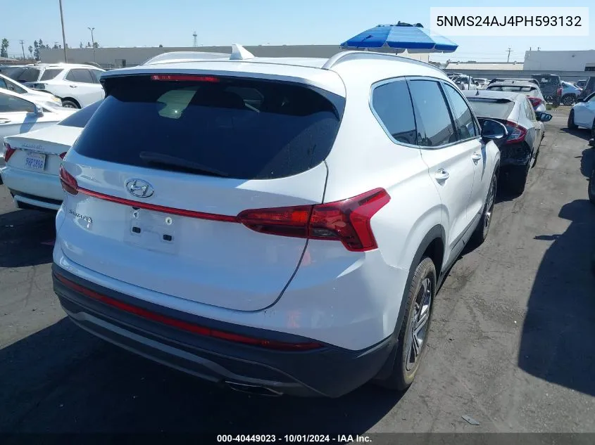 2023 Hyundai Santa Fe Sel VIN: 5NMS24AJ4PH593132 Lot: 40449023